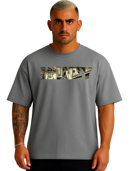 Royal Ribbon Oversized T-Shirts - MONEY