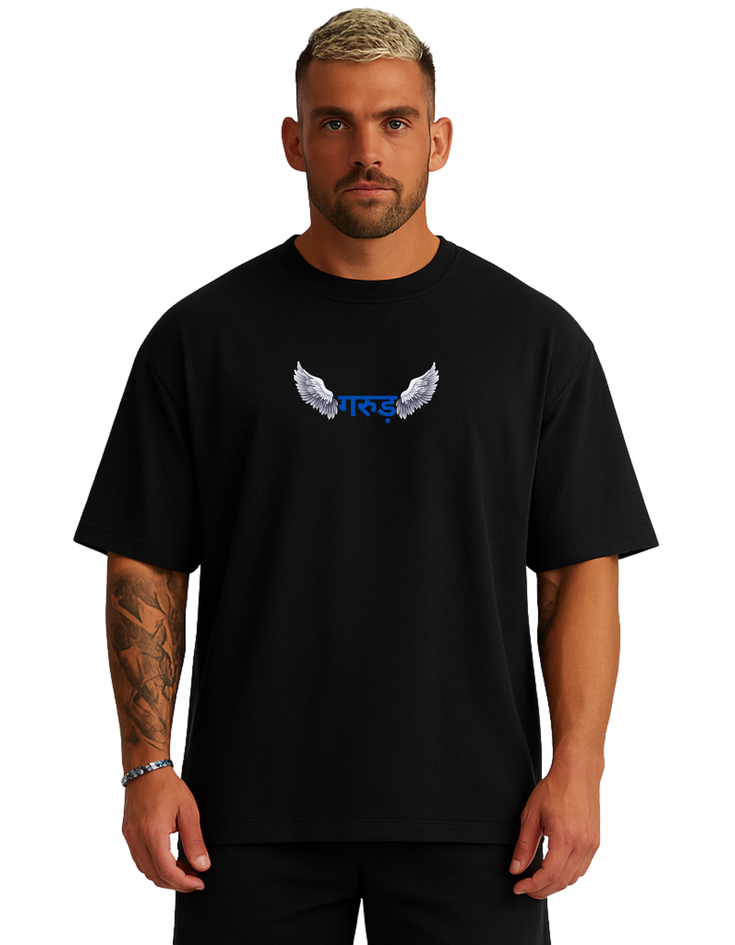 Royals Ribbon Oversized T-Shirts - Garuda