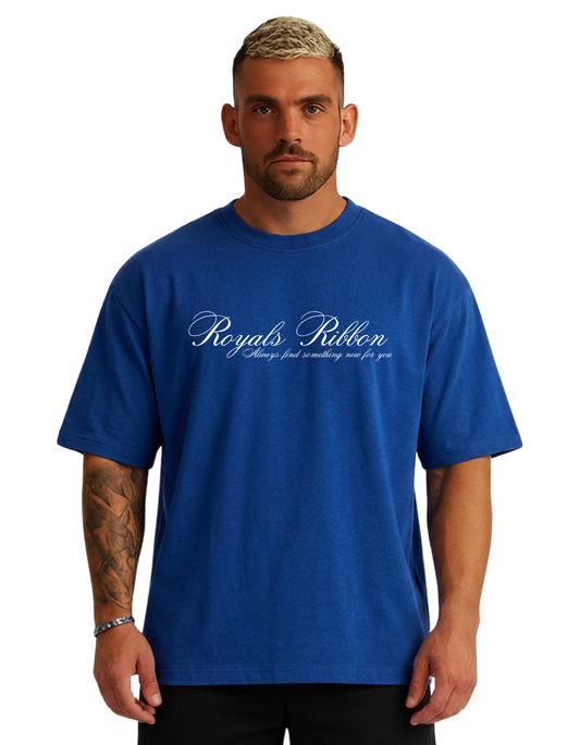 Royals Ribbon Oversized T-Shirts - CARPET ROYAL HORSE