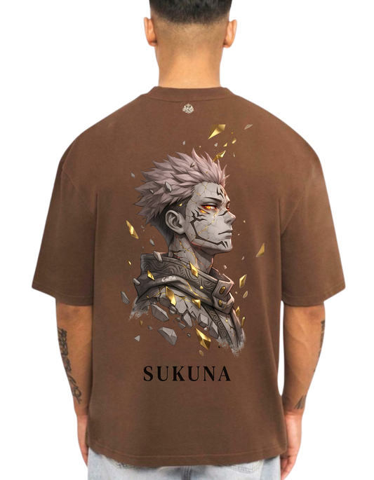Royals Ribbon Oversized T-Shirts - SUKUNA