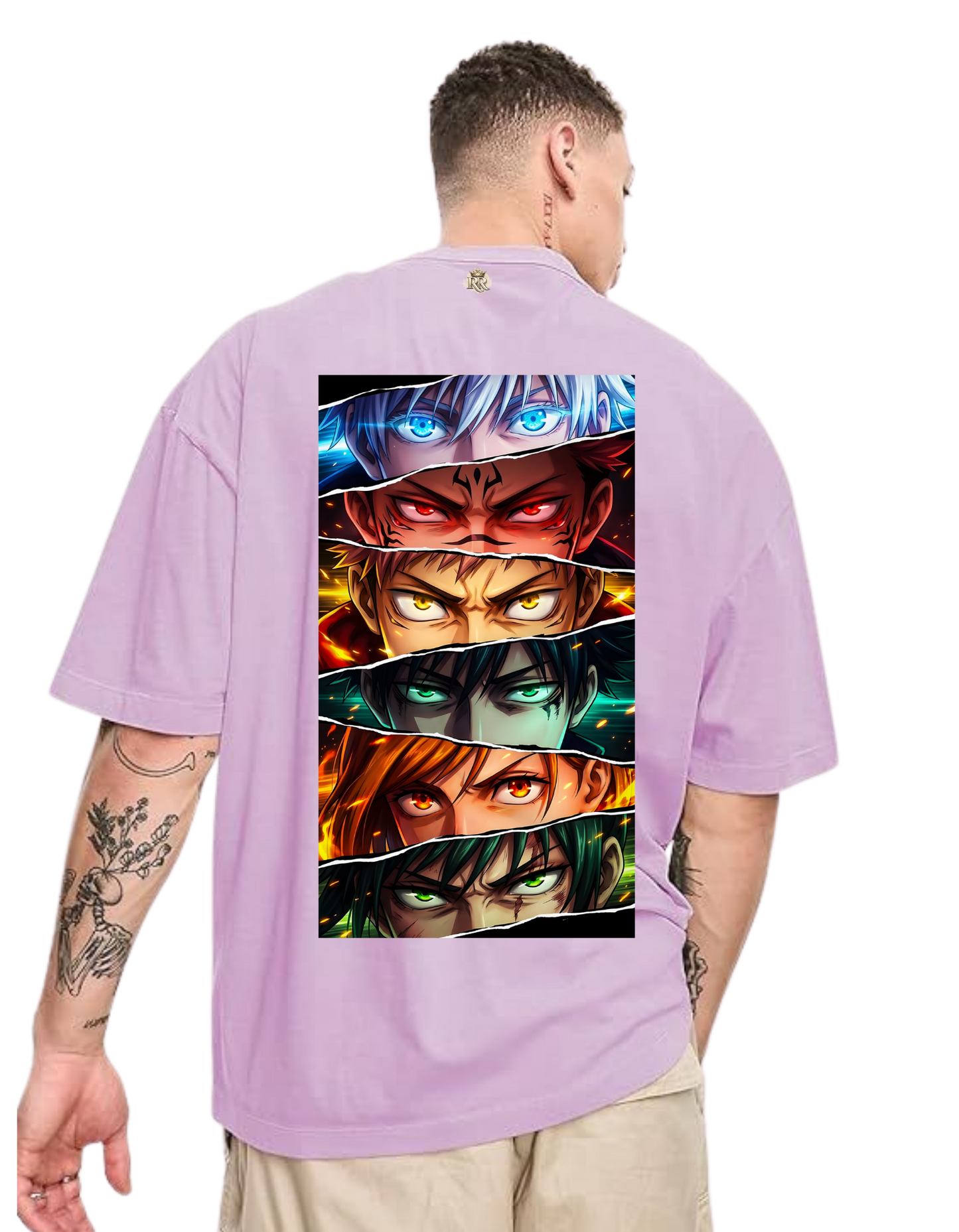 Royals Ribbon Oversized T-Shirts - ANIME