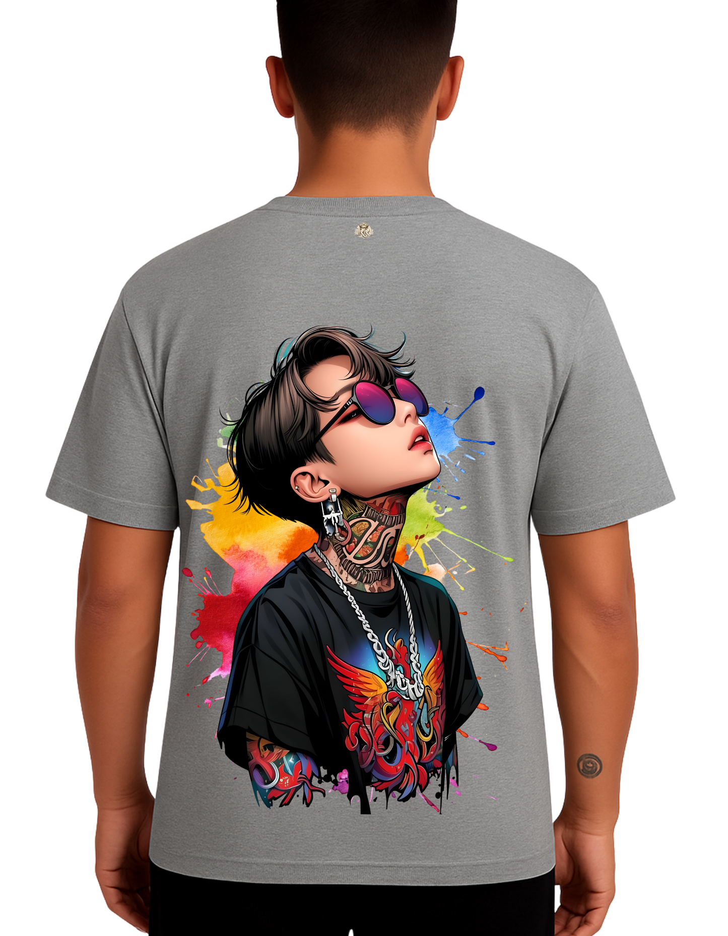 Royals Ribbon Oversized T-Shirts - ATTITUDE GUY