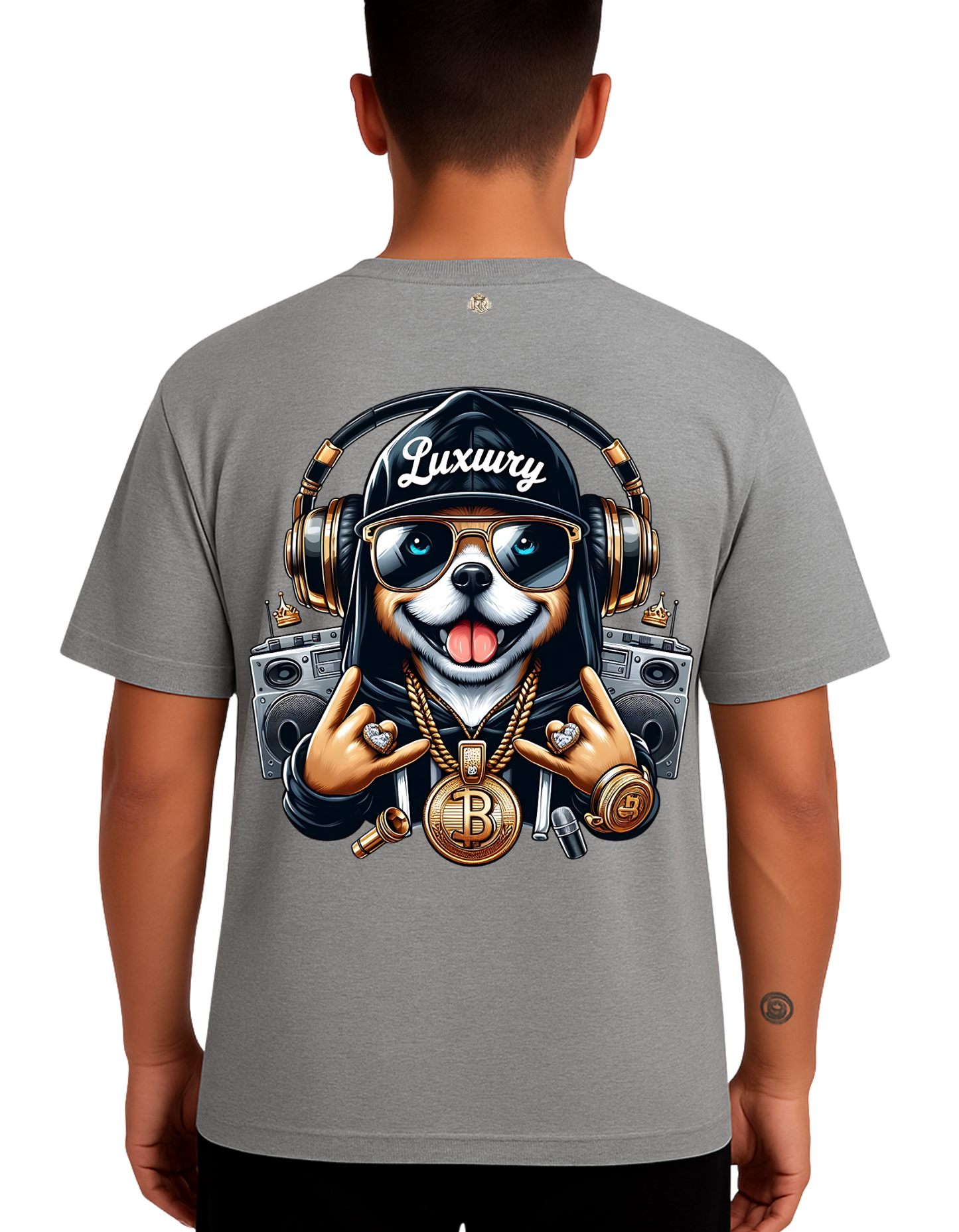 Royal Ribbon Oversized T-Shirts - MONEY