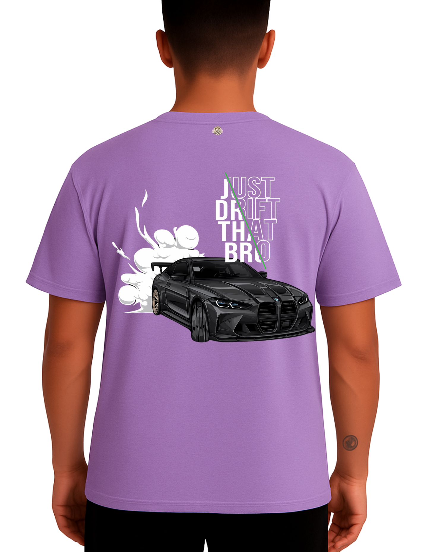 Royals Ribbon Oversized T-Shirts - Drift Car