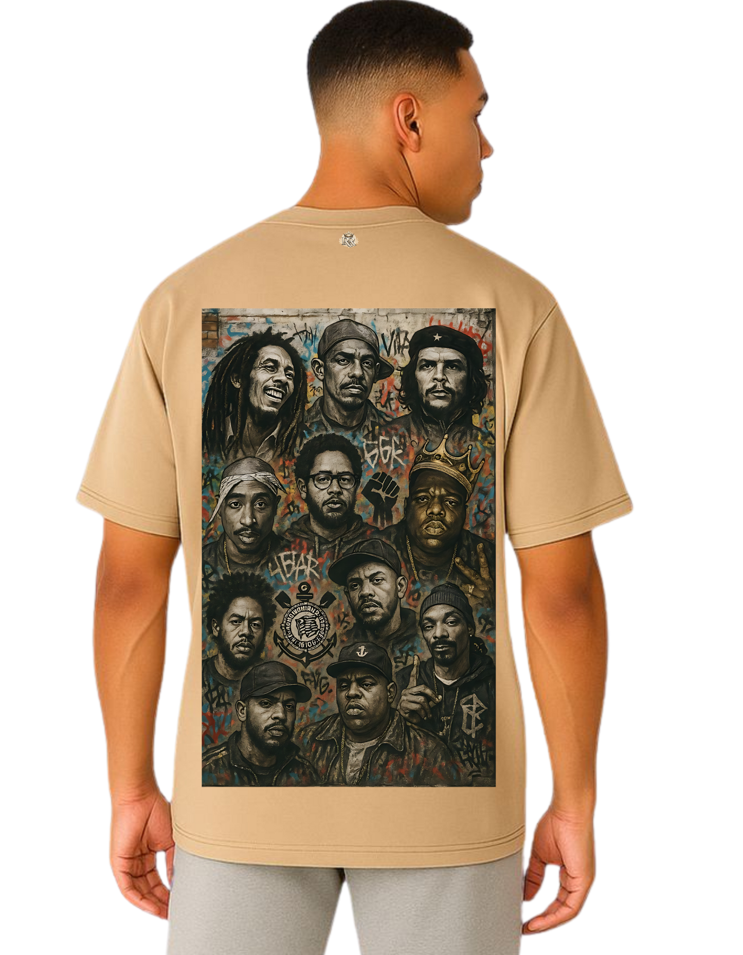 Royals Ribbon Oversized T-Shirts - Legends Never Die