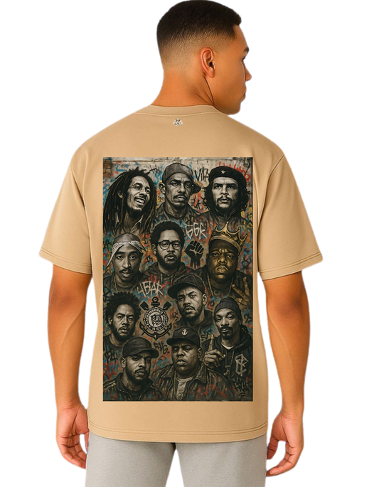 Royals Ribbon Oversized T-Shirts - Legends Never Die