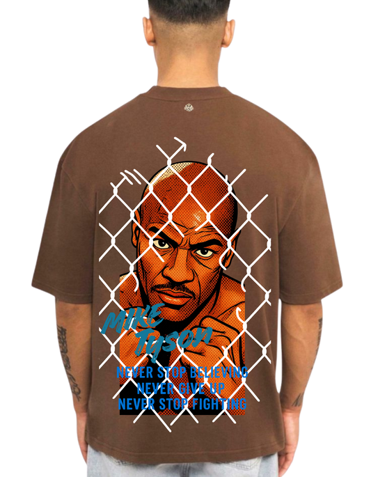 Royals Ribbon Oversized T-Shirts - MIKE TYSON