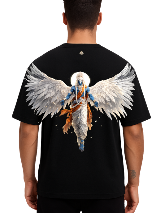 Royals Ribbon Oversized T-Shirts - Garuda