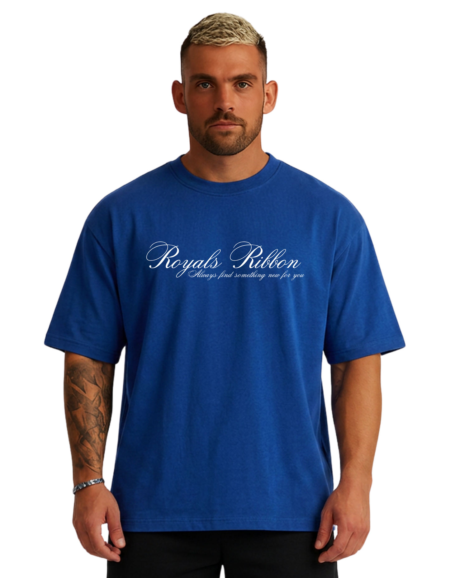 Royals Ribbon Oversized T-Shirts - CARPET ROYAL HORSE